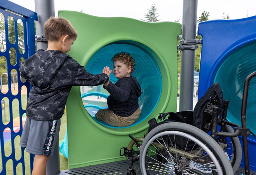 Inclusive Play Equipment